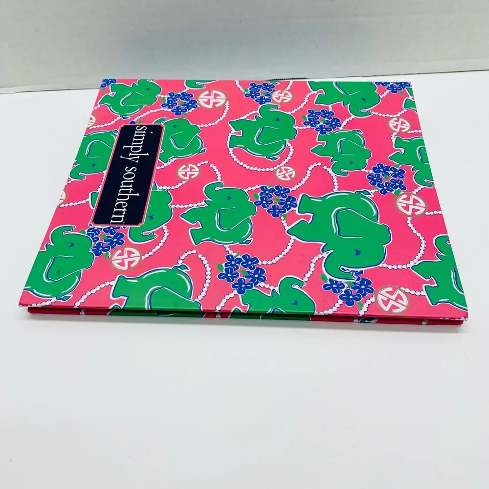 Simply Southern Notebook Journal Calendar Removed Pursuit of Preppiness Elephant